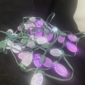 2 Sets GE 36 Color Changing C9 LED White/Multi-Color Lights w/14 Functions